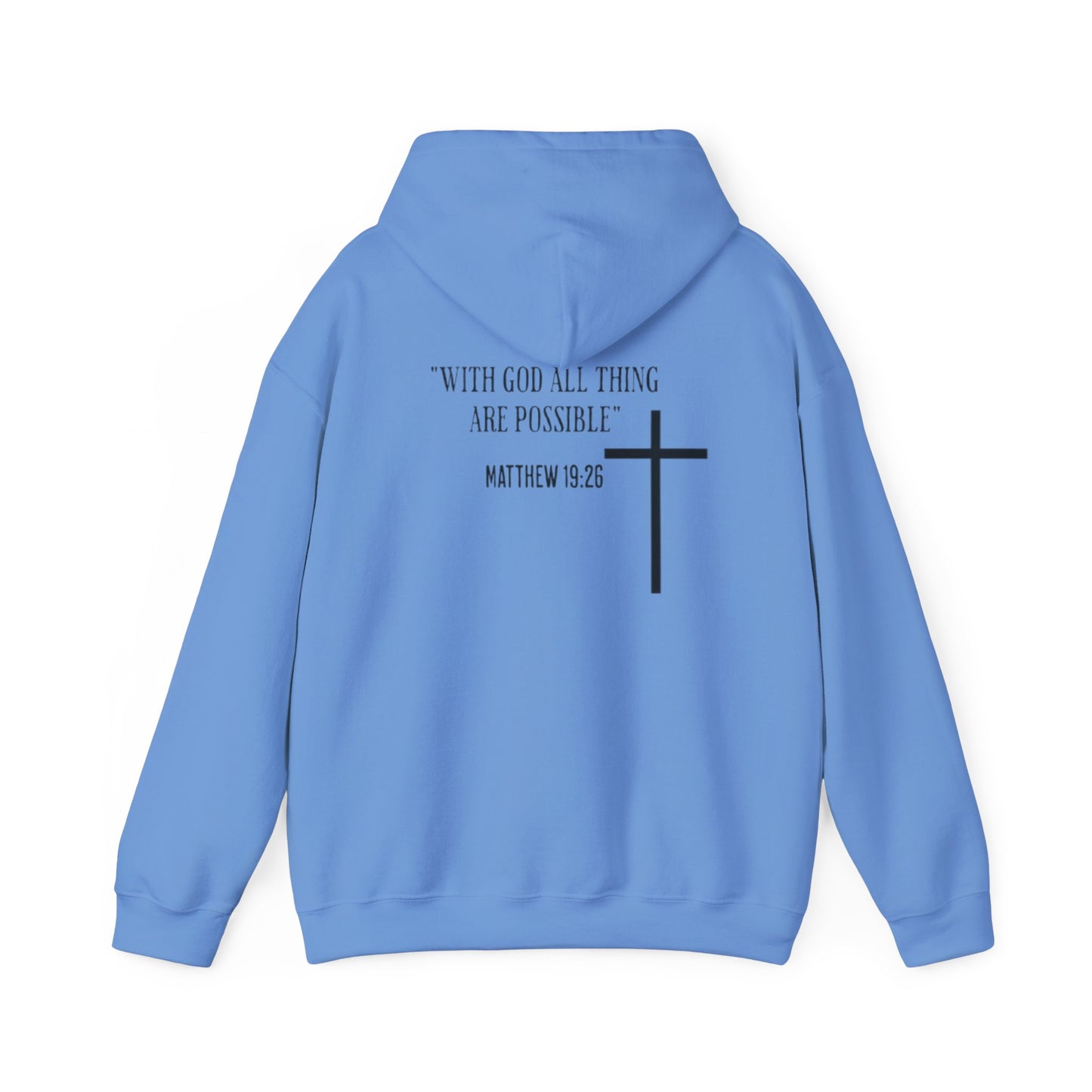 Faith-Inspired Unisex Hoodie - Comfort and Inspiration for Every Occasion, Christian Apparel, Gift for Believers, Cozy Hooded Sweatshirt