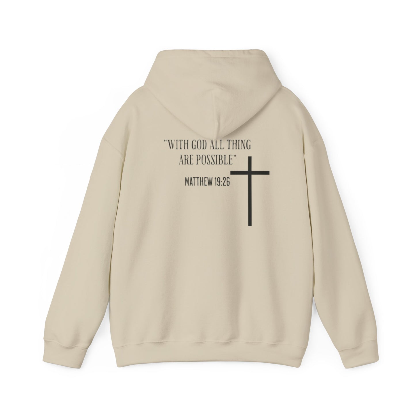 Faith-Inspired Unisex Hoodie - Comfort and Inspiration for Every Occasion, Christian Apparel, Gift for Believers, Cozy Hooded Sweatshirt