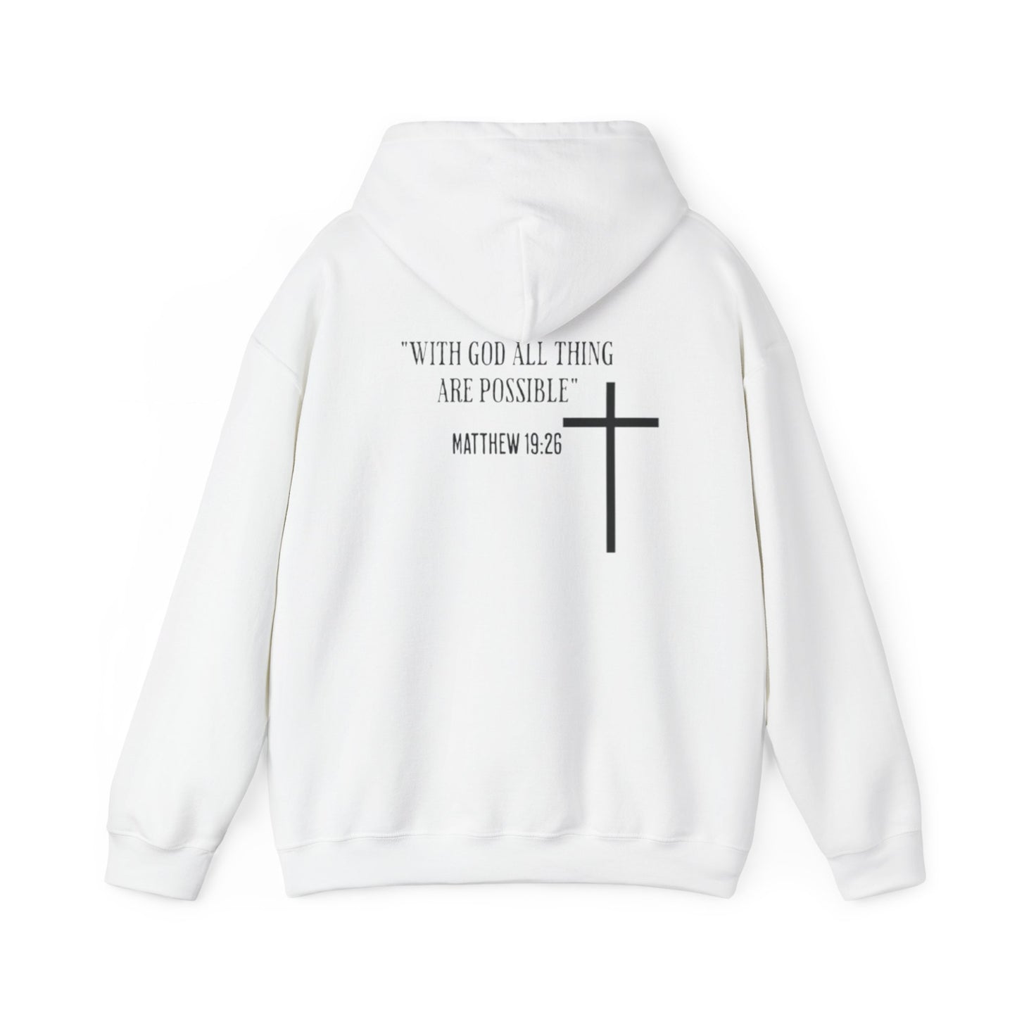 Faith-Inspired Unisex Hoodie - Comfort and Inspiration for Every Occasion, Christian Apparel, Gift for Believers, Cozy Hooded Sweatshirt