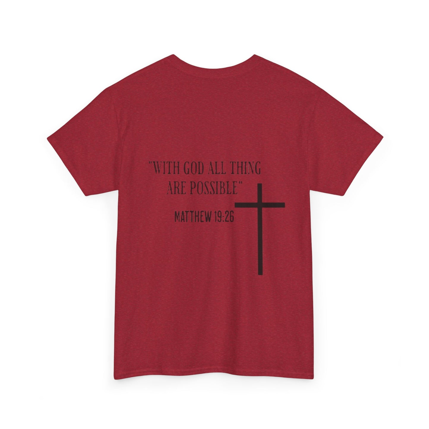 Christian Faith T-Shirt, Unisex Christian Tee, Gospel Message Shirt, Inspirational Clothing, Bible Verse Apparel