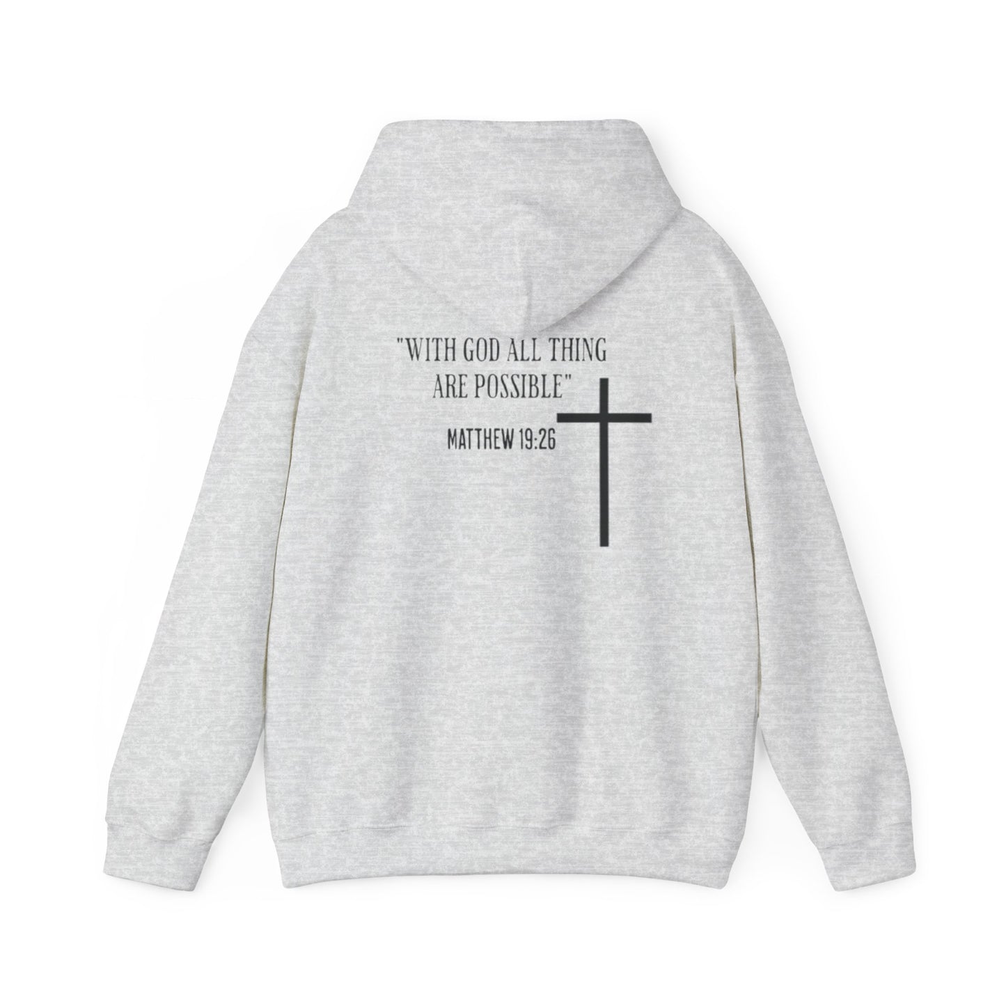 Faith-Inspired Unisex Hoodie - Comfort and Inspiration for Every Occasion, Christian Apparel, Gift for Believers, Cozy Hooded Sweatshirt