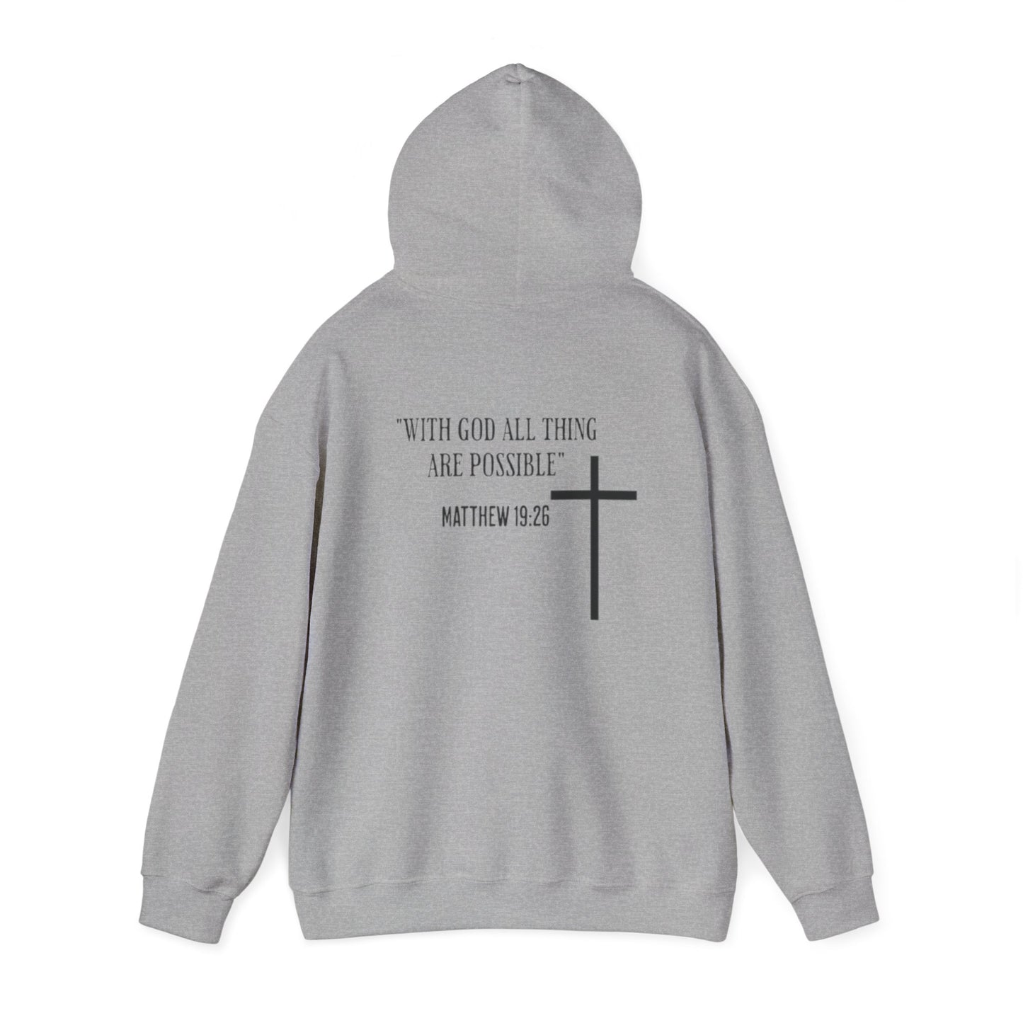 Faith-Inspired Unisex Hoodie - Comfort and Inspiration for Every Occasion, Christian Apparel, Gift for Believers, Cozy Hooded Sweatshirt