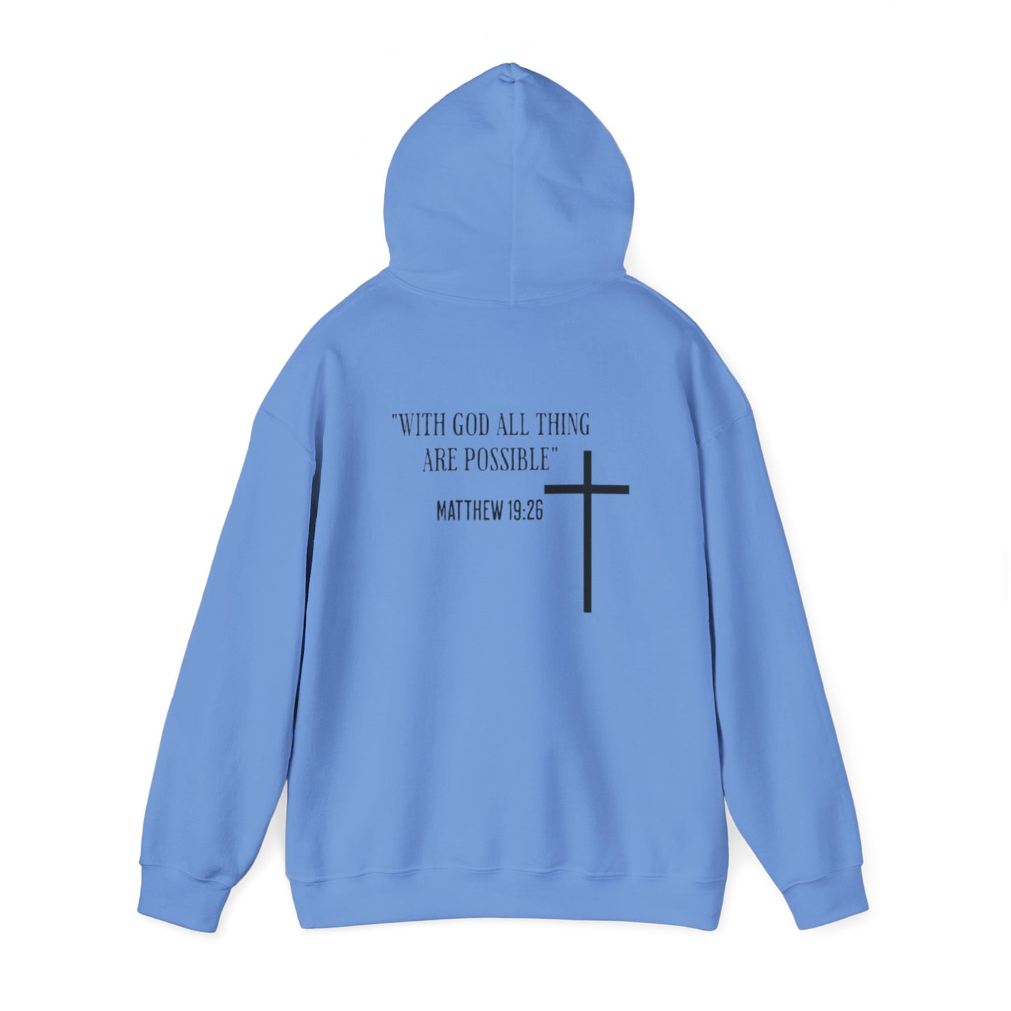 Faith-Inspired Unisex Hoodie - Comfort and Inspiration for Every Occasion, Christian Apparel, Gift for Believers, Cozy Hooded Sweatshirt