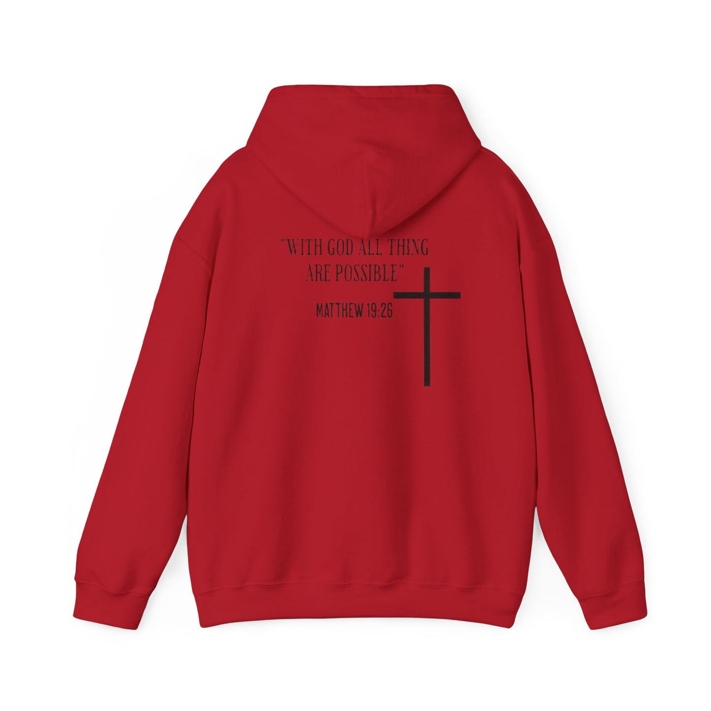 Faith-Inspired Unisex Hoodie - Comfort and Inspiration for Every Occasion, Christian Apparel, Gift for Believers, Cozy Hooded Sweatshirt