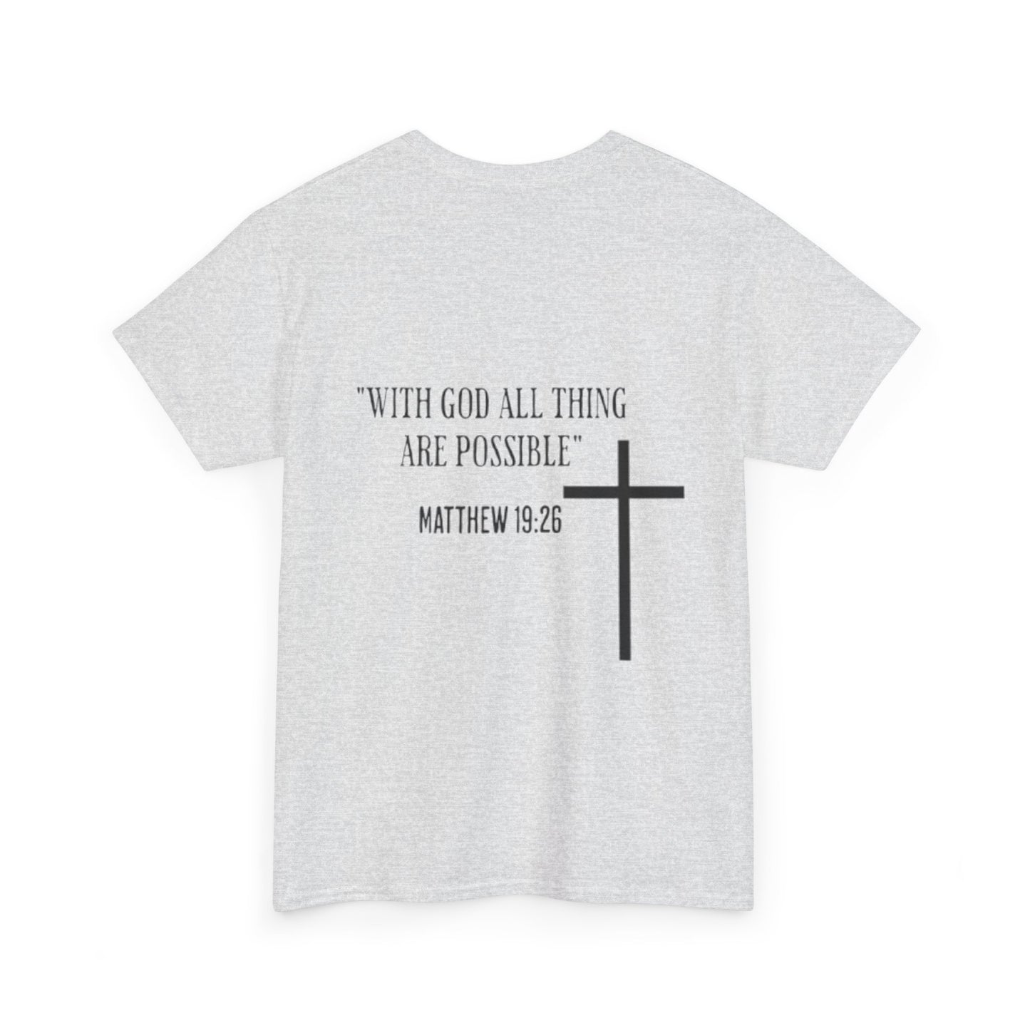 Christian Faith T-Shirt, Unisex Christian Tee, Gospel Message Shirt, Inspirational Clothing, Bible Verse Apparel