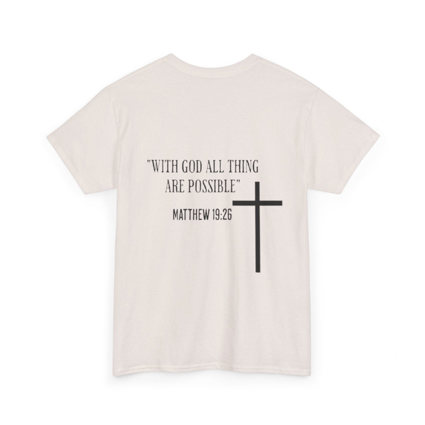 Christian Faith T-Shirt, Unisex Christian Tee, Gospel Message Shirt, Inspirational Clothing, Bible Verse Apparel