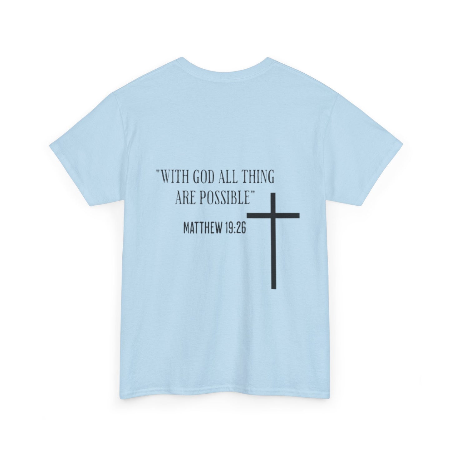 Christian Faith T-Shirt, Unisex Christian Tee, Gospel Message Shirt, Inspirational Clothing, Bible Verse Apparel