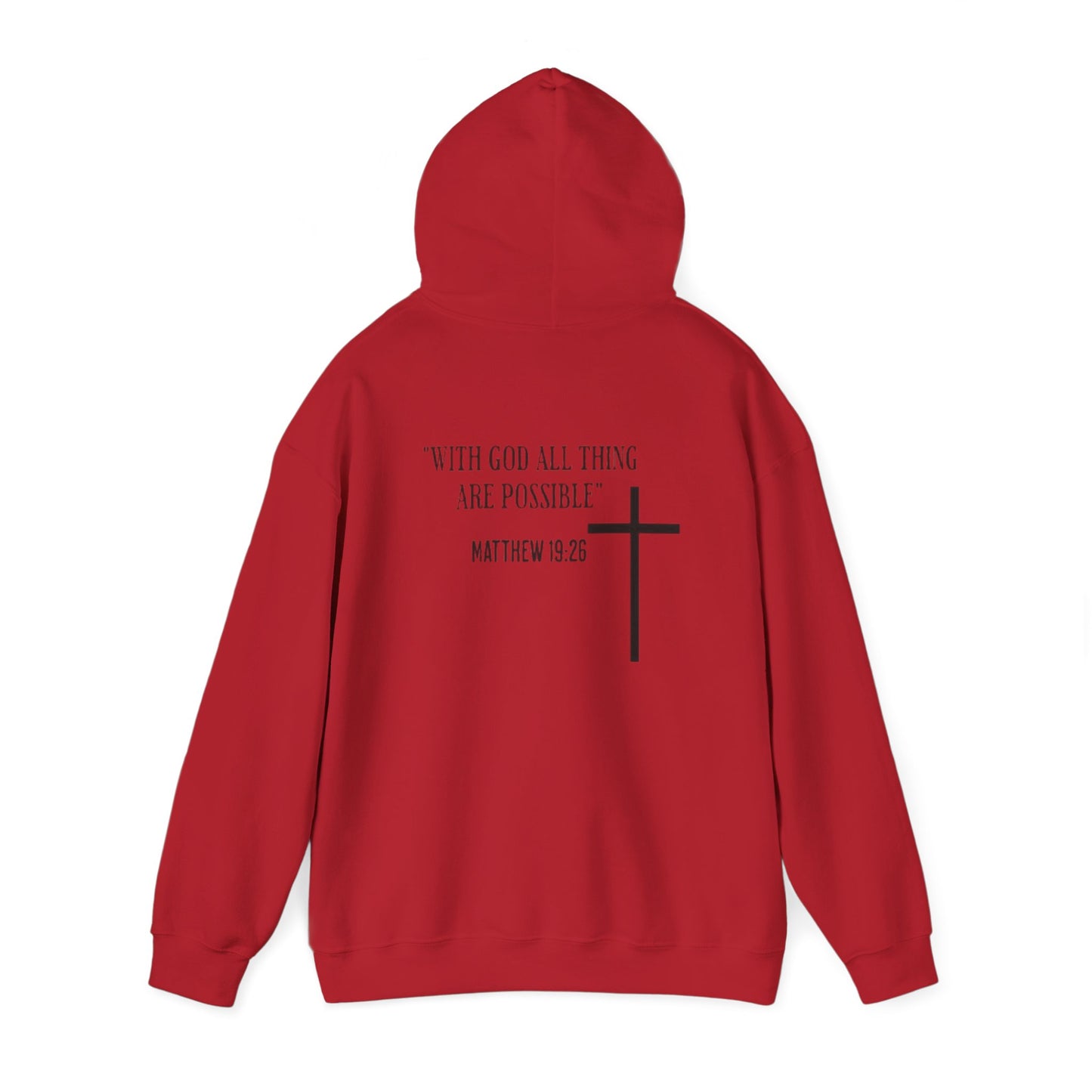Faith-Inspired Unisex Hoodie - Comfort and Inspiration for Every Occasion, Christian Apparel, Gift for Believers, Cozy Hooded Sweatshirt