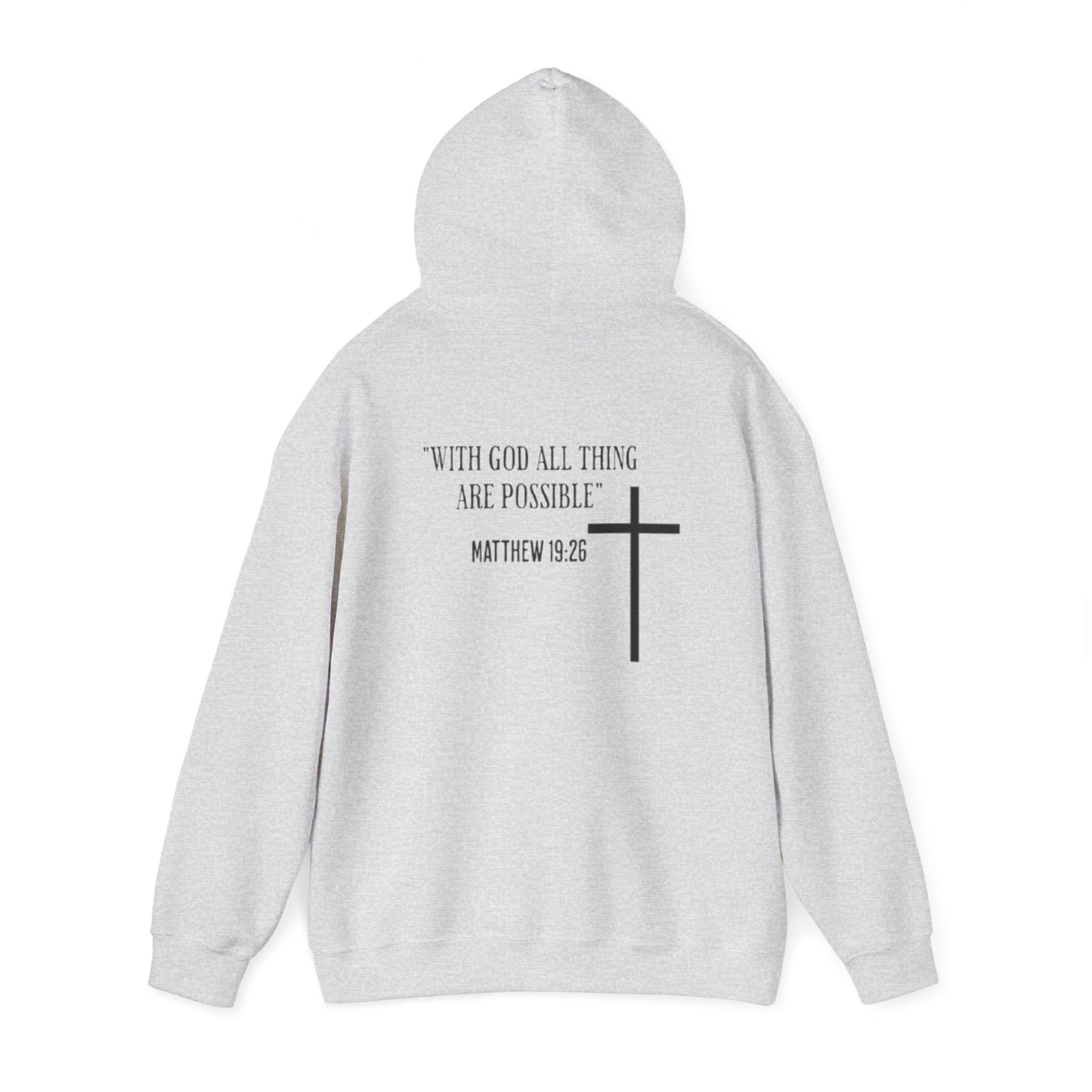 Faith-Inspired Unisex Hoodie - Comfort and Inspiration for Every Occasion, Christian Apparel, Gift for Believers, Cozy Hooded Sweatshirt