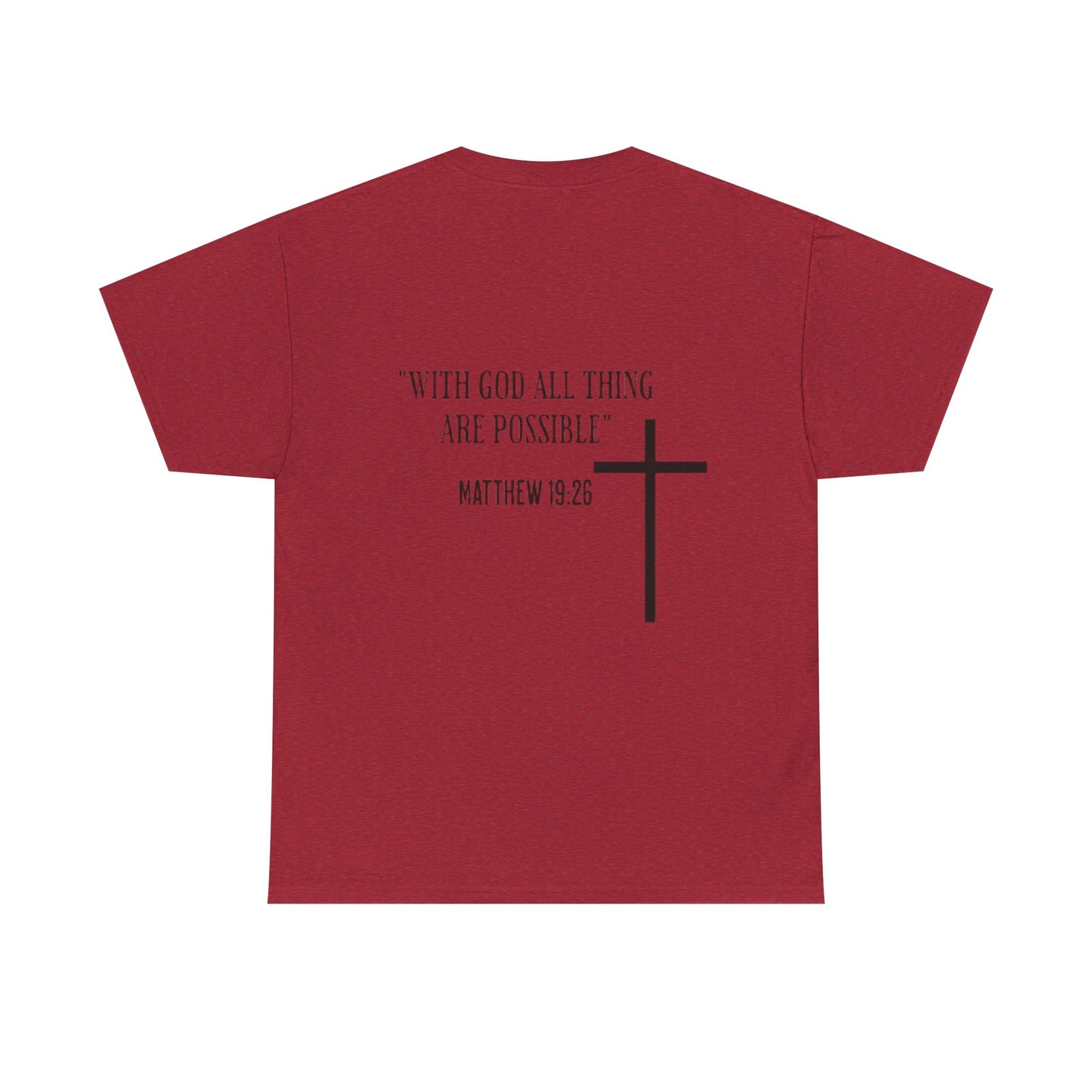 Christian Faith T-Shirt, Unisex Christian Tee, Gospel Message Shirt, Inspirational Clothing, Bible Verse Apparel