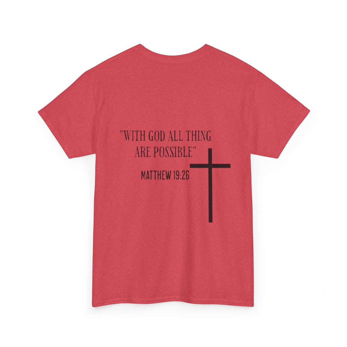 Christian Faith T-Shirt, Unisex Christian Tee, Gospel Message Shirt, Inspirational Clothing, Bible Verse Apparel