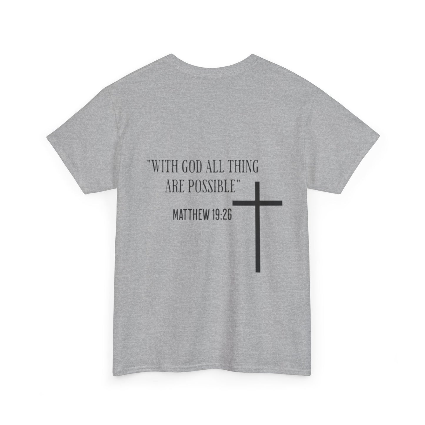 Christian Faith T-Shirt, Unisex Christian Tee, Gospel Message Shirt, Inspirational Clothing, Bible Verse Apparel