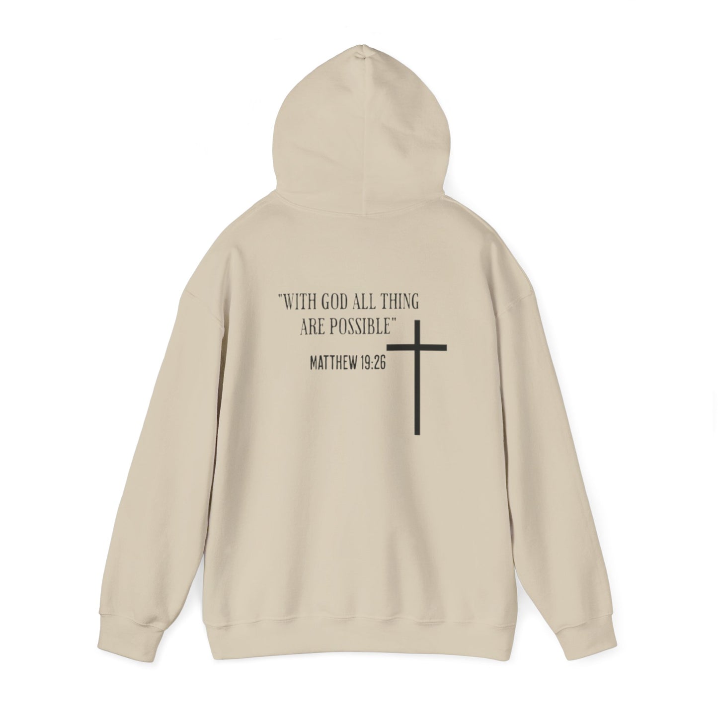 Faith-Inspired Unisex Hoodie - Comfort and Inspiration for Every Occasion, Christian Apparel, Gift for Believers, Cozy Hooded Sweatshirt