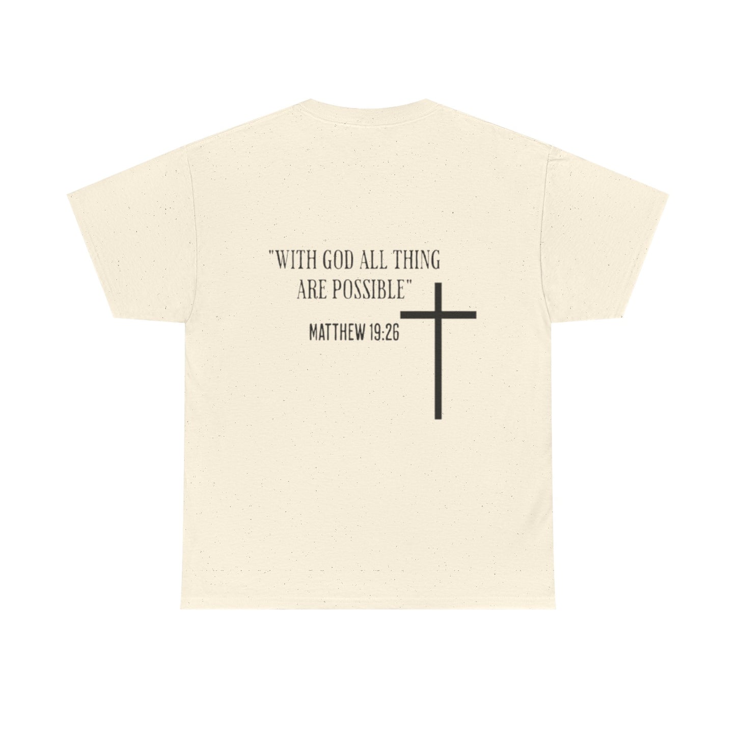 Christian Faith T-Shirt, Unisex Christian Tee, Gospel Message Shirt, Inspirational Clothing, Bible Verse Apparel
