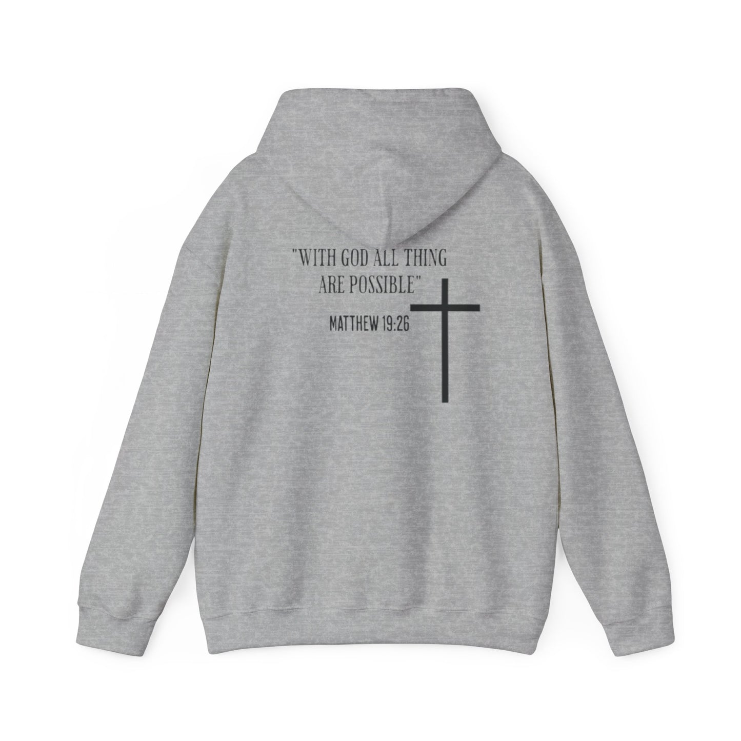 Faith-Inspired Unisex Hoodie - Comfort and Inspiration for Every Occasion, Christian Apparel, Gift for Believers, Cozy Hooded Sweatshirt
