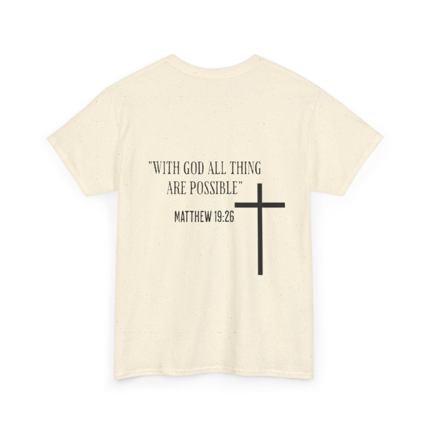 Christian Faith T-Shirt, Unisex Christian Tee, Gospel Message Shirt, Inspirational Clothing, Bible Verse Apparel