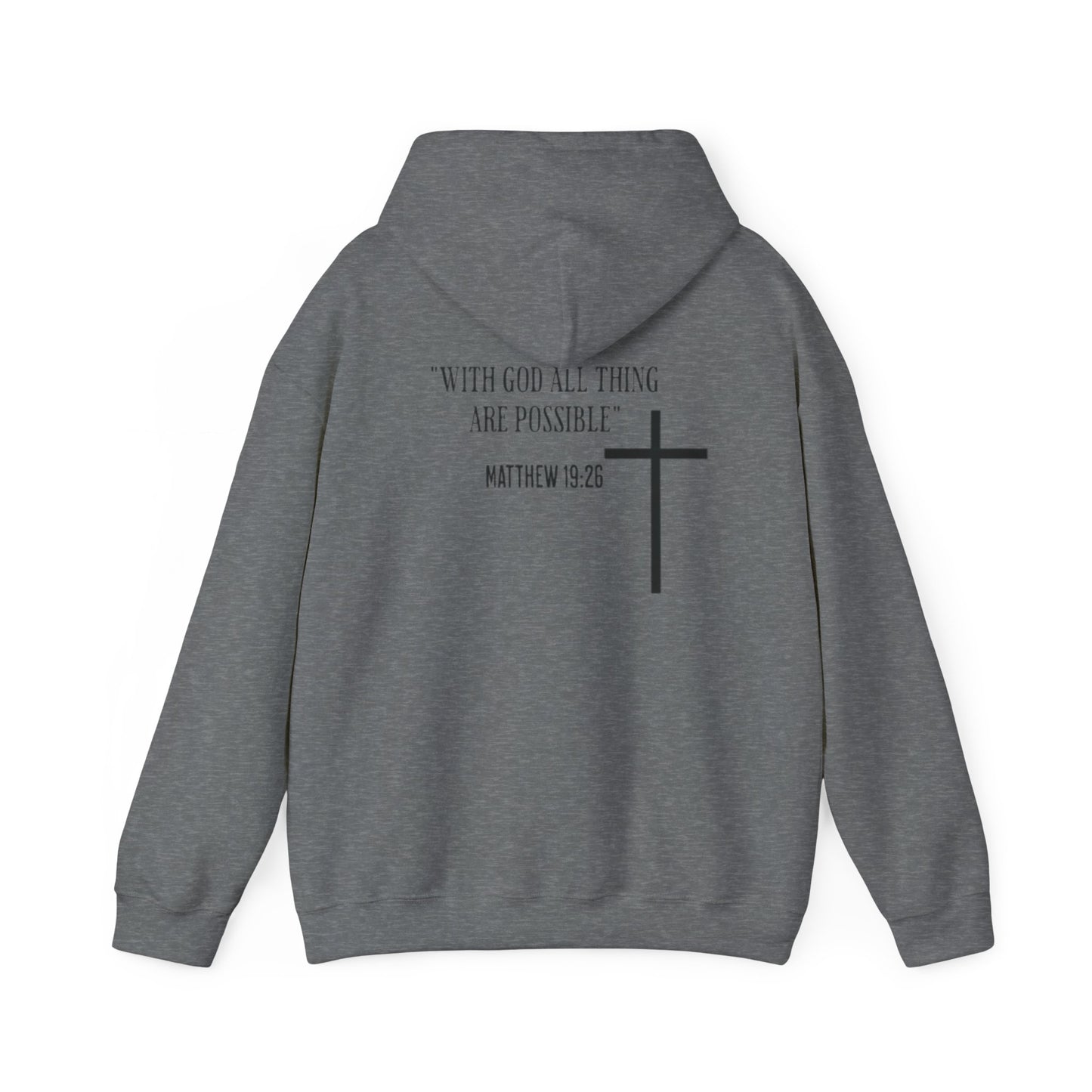 Faith-Inspired Unisex Hoodie - Comfort and Inspiration for Every Occasion, Christian Apparel, Gift for Believers, Cozy Hooded Sweatshirt