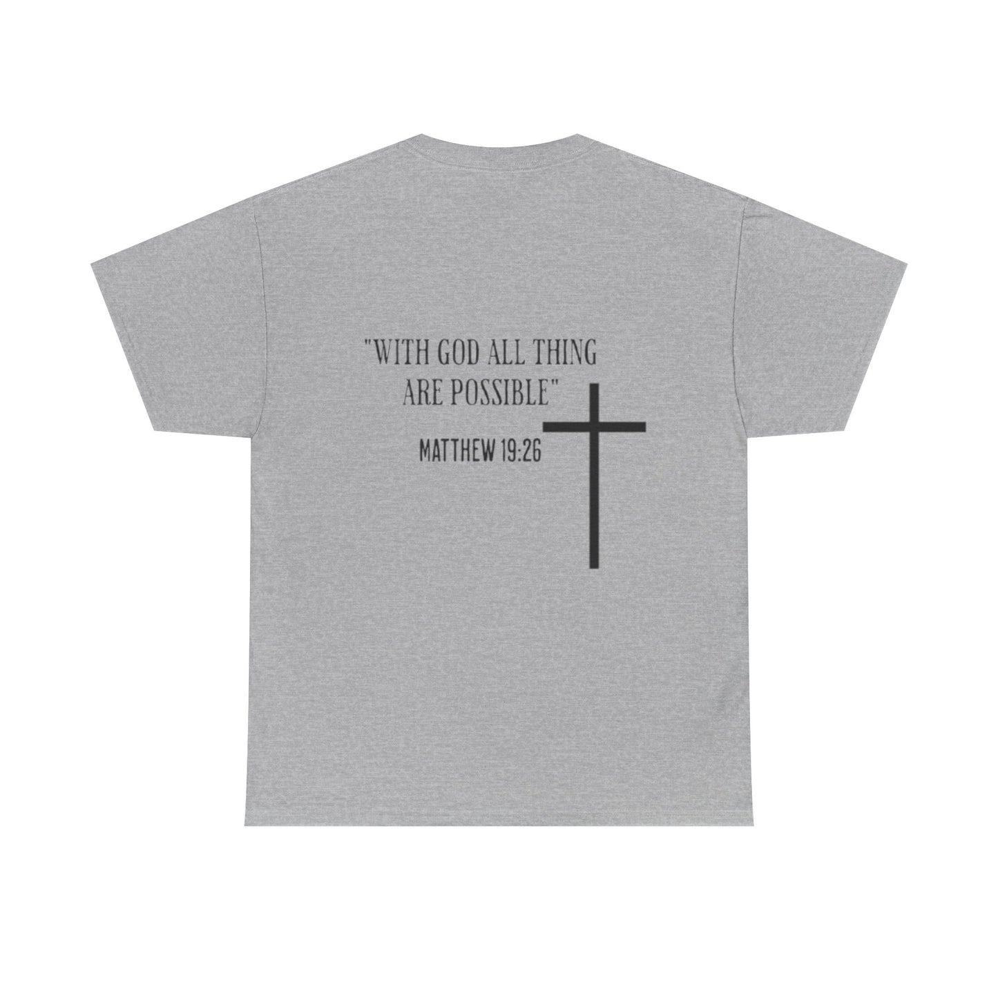 Christian Faith T-Shirt, Unisex Christian Tee, Gospel Message Shirt, Inspirational Clothing, Bible Verse Apparel