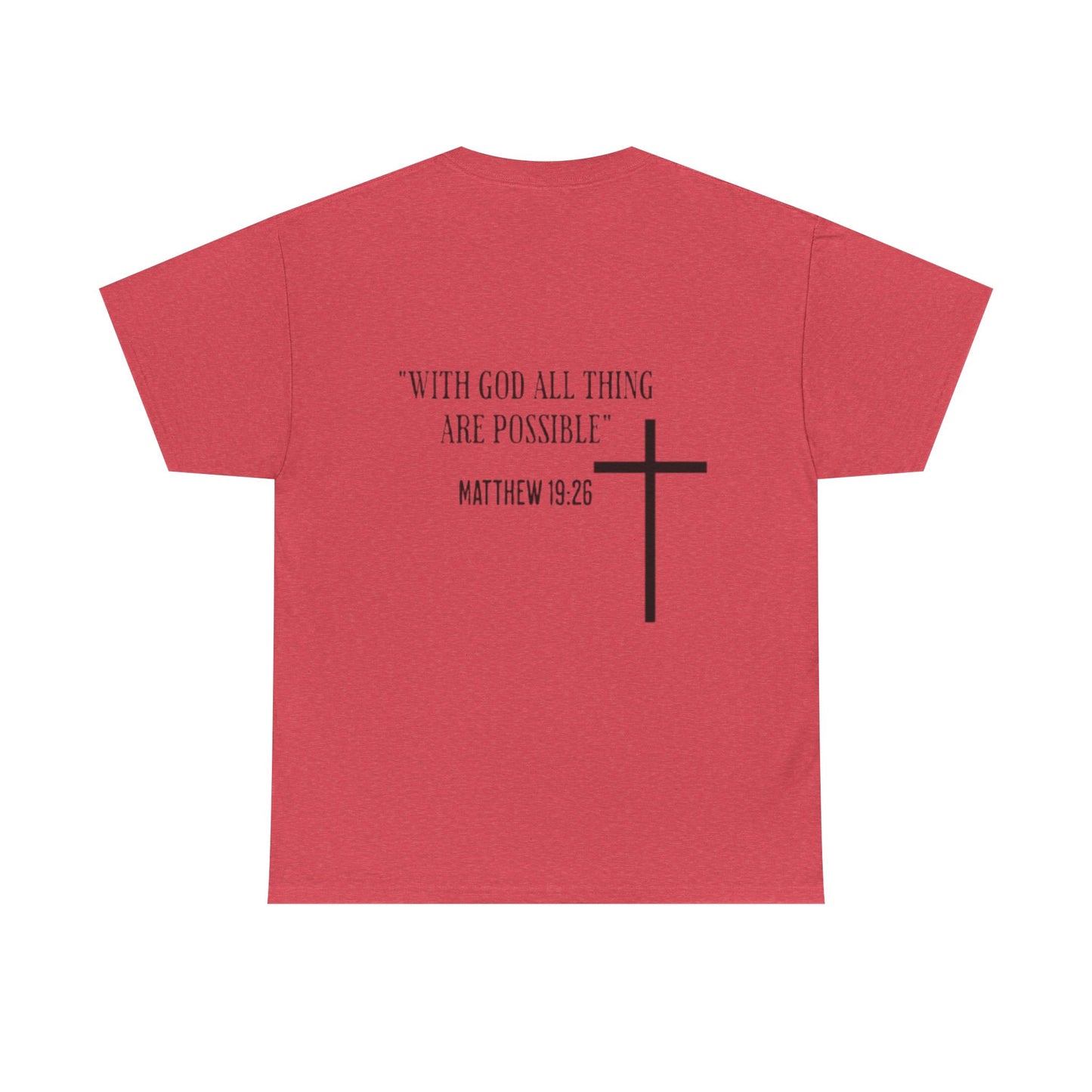 Christian Faith T-Shirt, Unisex Christian Tee, Gospel Message Shirt, Inspirational Clothing, Bible Verse Apparel