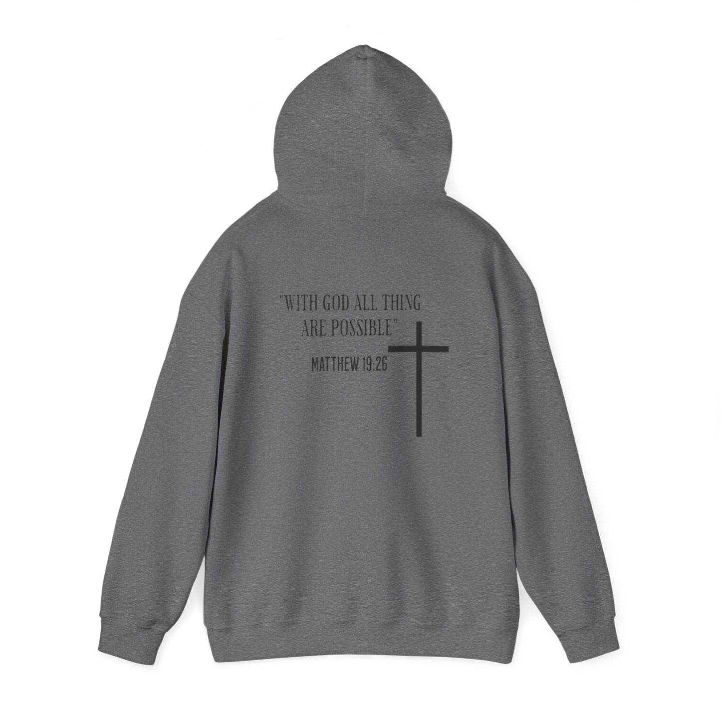 Faith-Inspired Unisex Hoodie - Comfort and Inspiration for Every Occasion, Christian Apparel, Gift for Believers, Cozy Hooded Sweatshirt