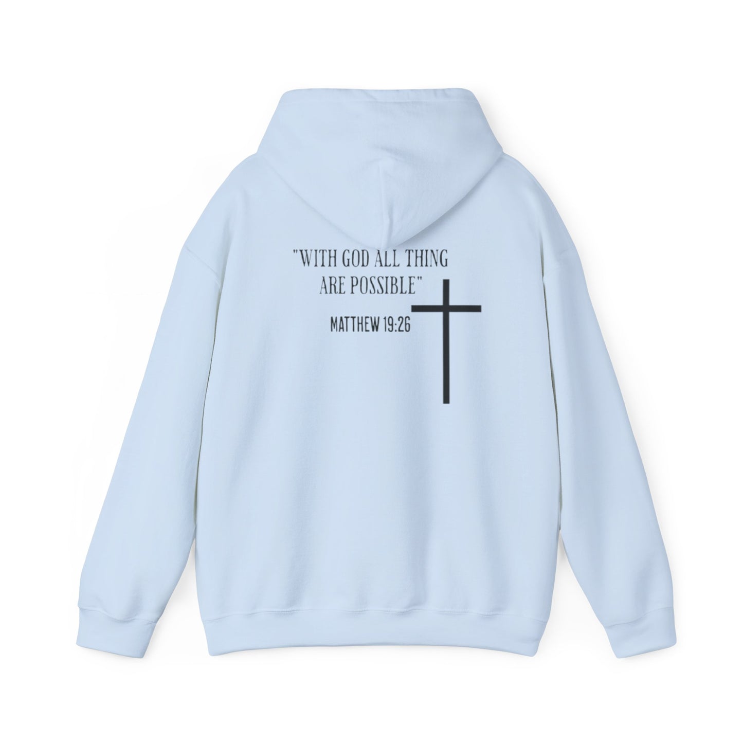 Faith-Inspired Unisex Hoodie - Comfort and Inspiration for Every Occasion, Christian Apparel, Gift for Believers, Cozy Hooded Sweatshirt