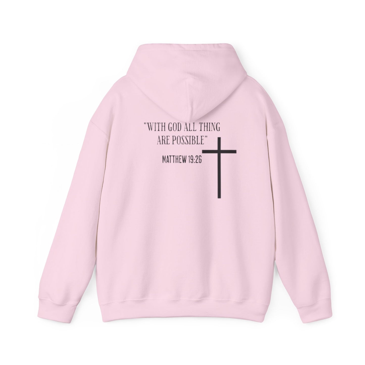 Faith-Inspired Unisex Hoodie - Comfort and Inspiration for Every Occasion, Christian Apparel, Gift for Believers, Cozy Hooded Sweatshirt