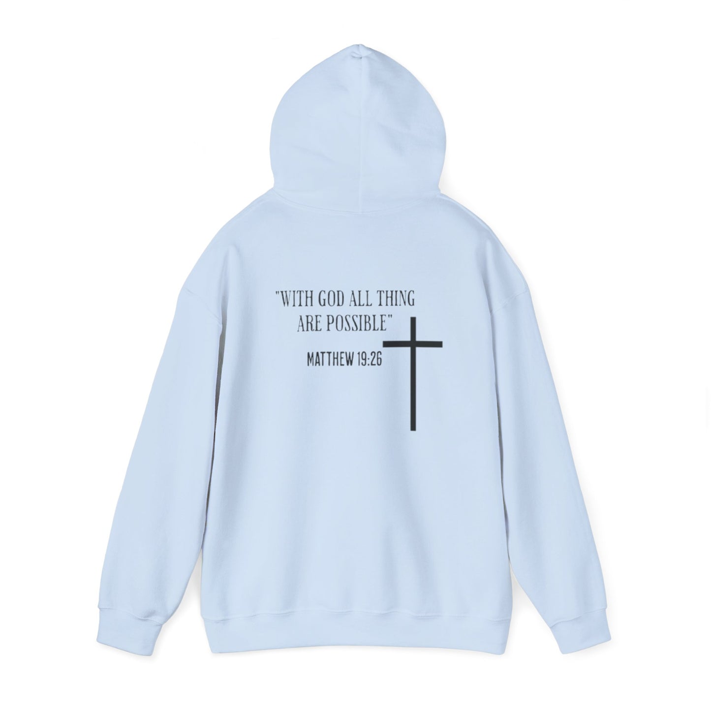 Faith-Inspired Unisex Hoodie - Comfort and Inspiration for Every Occasion, Christian Apparel, Gift for Believers, Cozy Hooded Sweatshirt